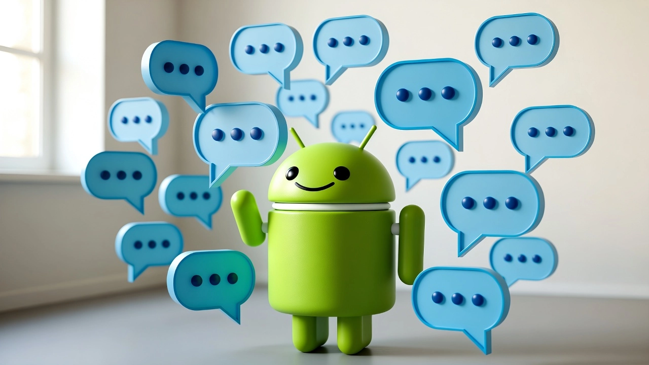 Пример экрана чата MiniTavern на Android