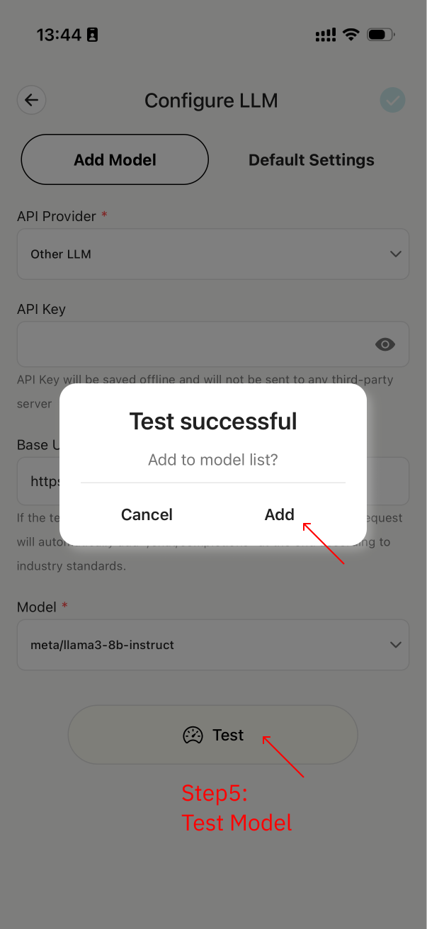 Add Model